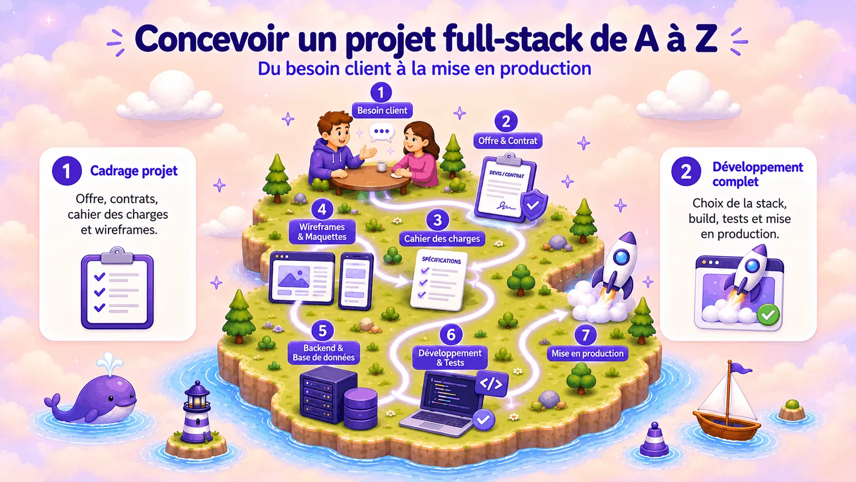 Diseñar un proyecto full-stack de A a Z
