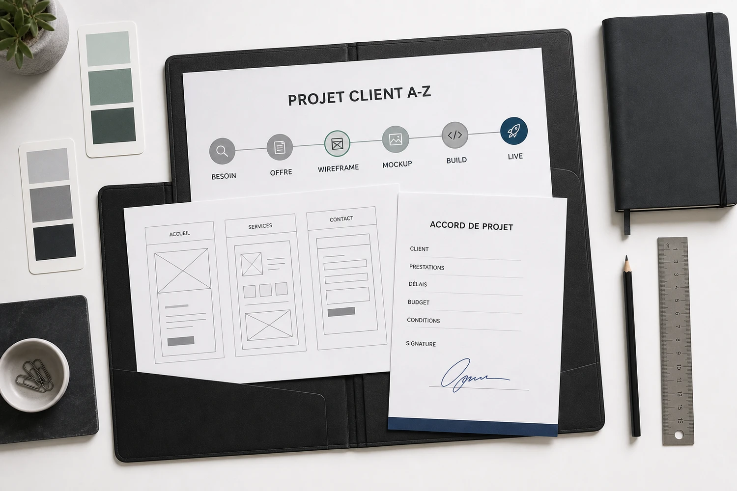 Ein Full-Stack-Projekt von A bis Z konzipieren