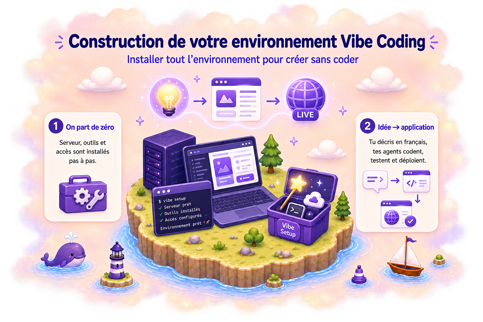Construction de votre environnement Vibe Coding